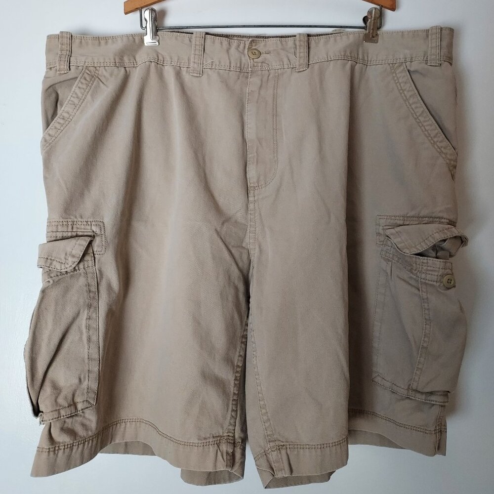 The Foundry Supply Co. Men’s Khaki Cargo Shorts – Waist 50